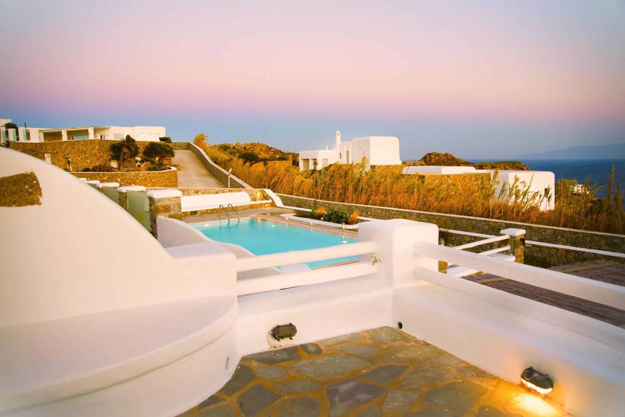 Mando Pool Villas W Sea Views - Five Bedrooms سوبر بارادايس بيتش المظهر الخارجي الصورة