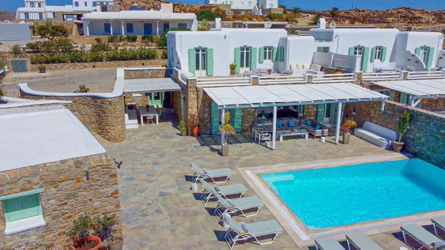 Mando Pool Villas W Sea Views - Five Bedrooms سوبر بارادايس بيتش المظهر الخارجي الصورة